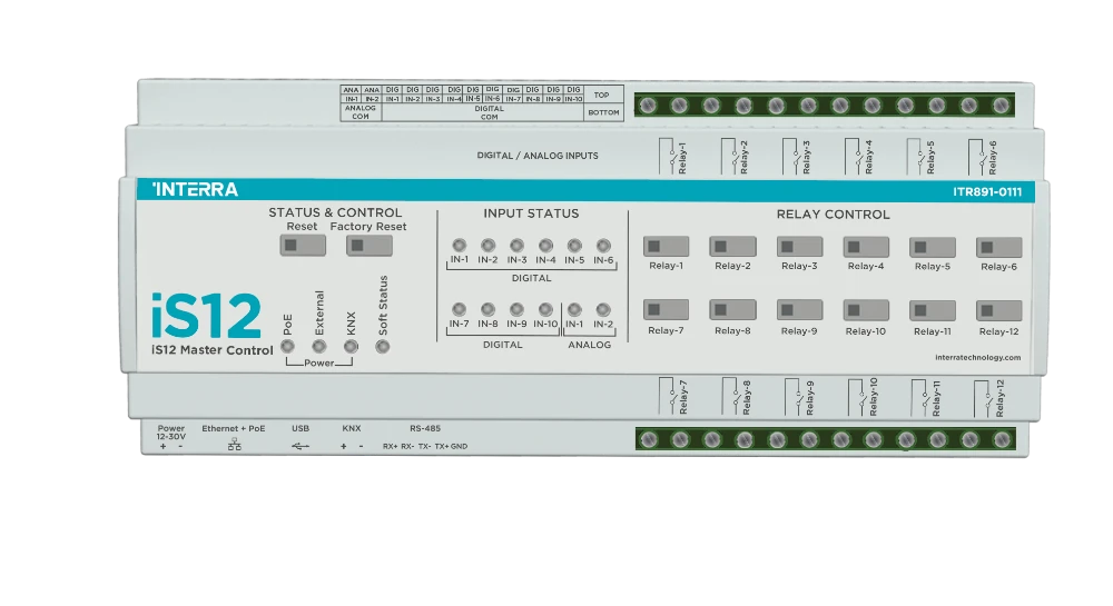 Interra iS12 Master Control Server