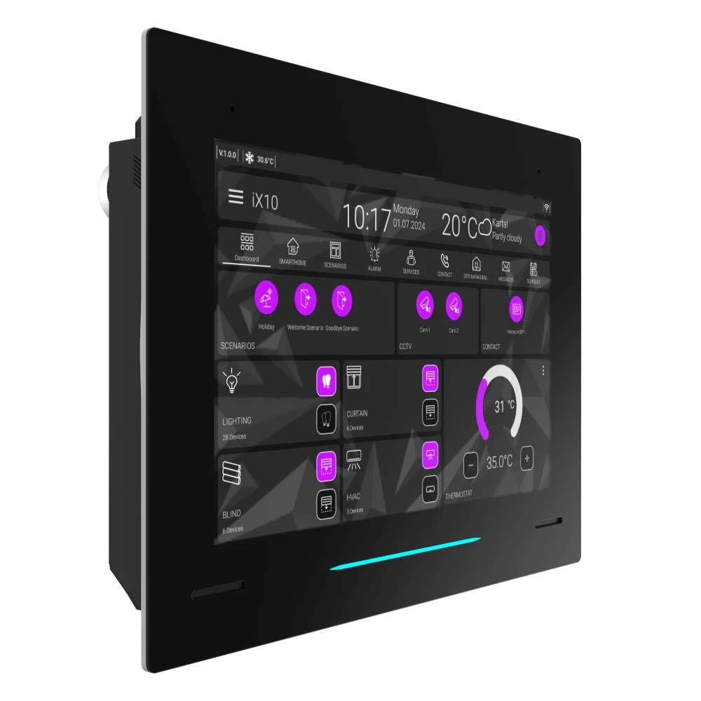Interra iX10 - 10,1 Zoll KNX Touchpanel